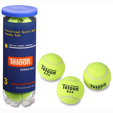 Купить Мяч для большого тенниса Teloon 626Т Р3  (3 шт) в Аксае 