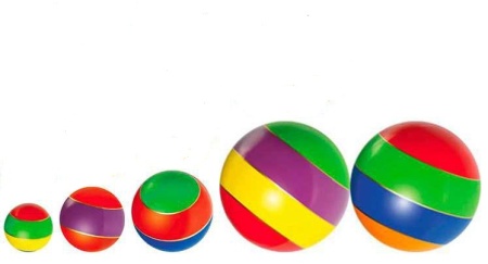 Купить Мячи резиновые (комплект из 5 мячей различного диаметра) в Аксае 