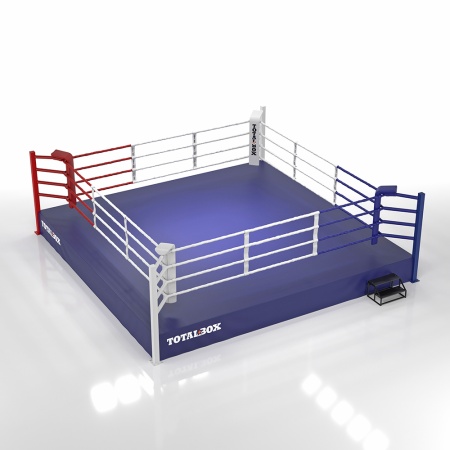Купить Ринг боксерский Totalbox на помосте 0,5 м, 5х5м, 4х4м в Аксае 
