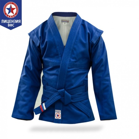 Купить Куртка для самбо "Атака"  ВФС (подкладка, пояс) р 50-60 в Аксае 