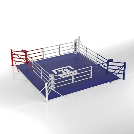 Купить Ринг боксерский напольный Totalbox на упорах 5х5м в Аксае 