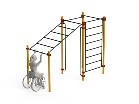 Купить Спортивный комплекс для инвалидов-колясочников WRK-D15_76mm в Аксае 